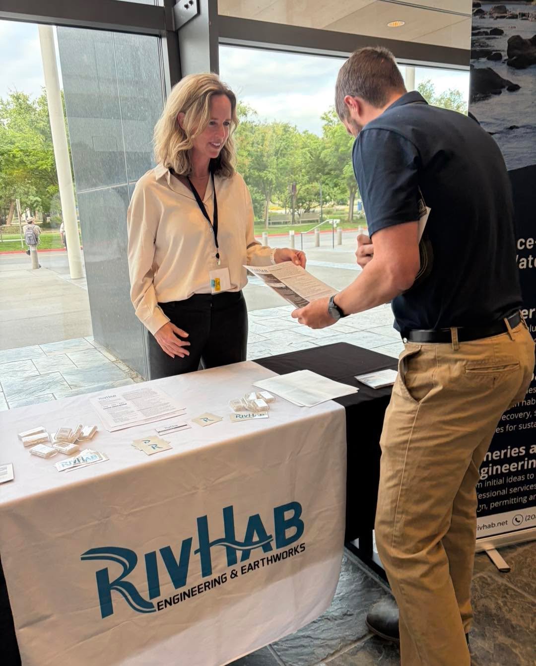 This week, RIVHAB is in Davis, California attending the International Fish Passage Conference &mdash; connecting with engineers, biologists, agencies, tribes, and restoration practitioners working to improve aquatic connectivity across the West.

Fro