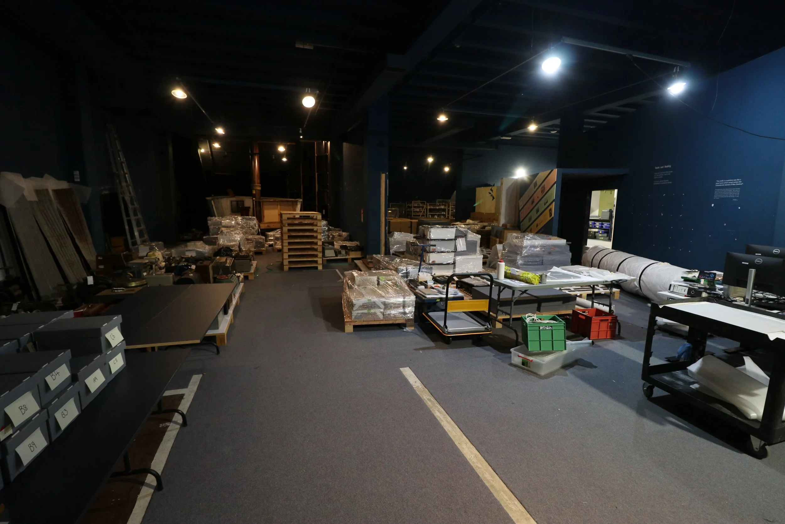 Packing of museum collection almost complete
