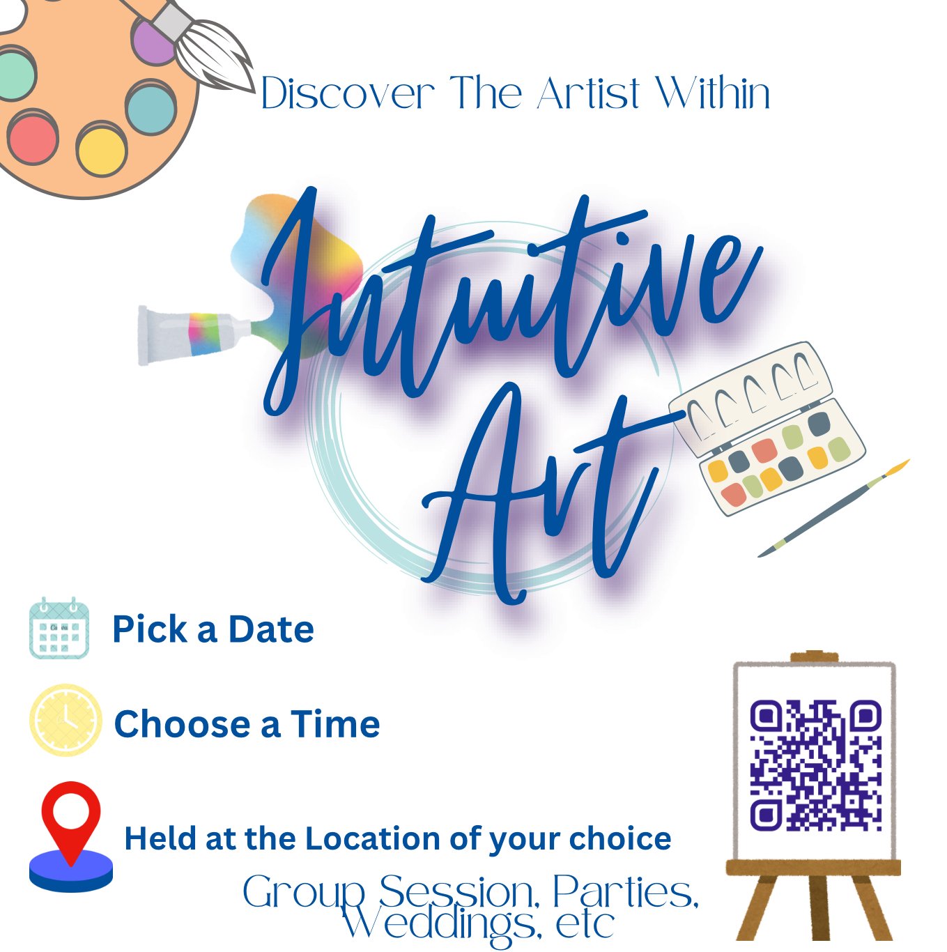 Intuitive Art Event (Local Per Person)