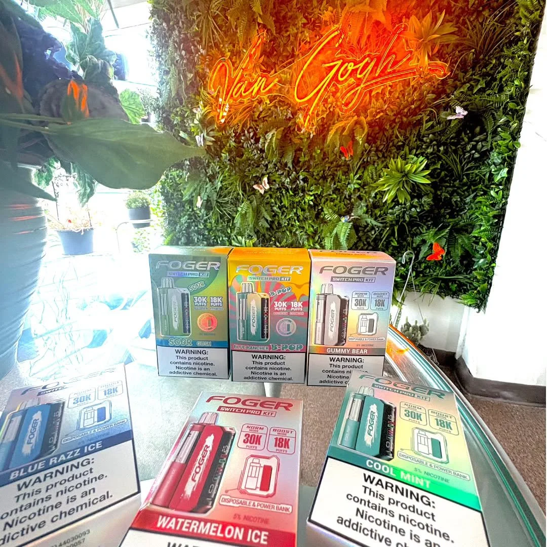 Brought in by popular demand, we now have Foger brand disposables in store! A disposable where you keep the battery, and can switch out the tanks of juice giving you more variety to your vaping🤩
901 Philadelphia Rd Unit C
Joppatowne MD
21085