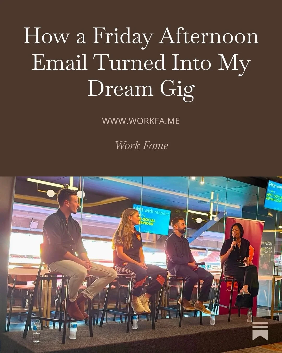 This week, I&rsquo;m sharing some &ldquo;boring&rdquo; behind the scenes email trail, showing that you don&rsquo;t need a secret handshake, or to network, to get some cool opportunities! 

Read the full article on my Work Fame Substack