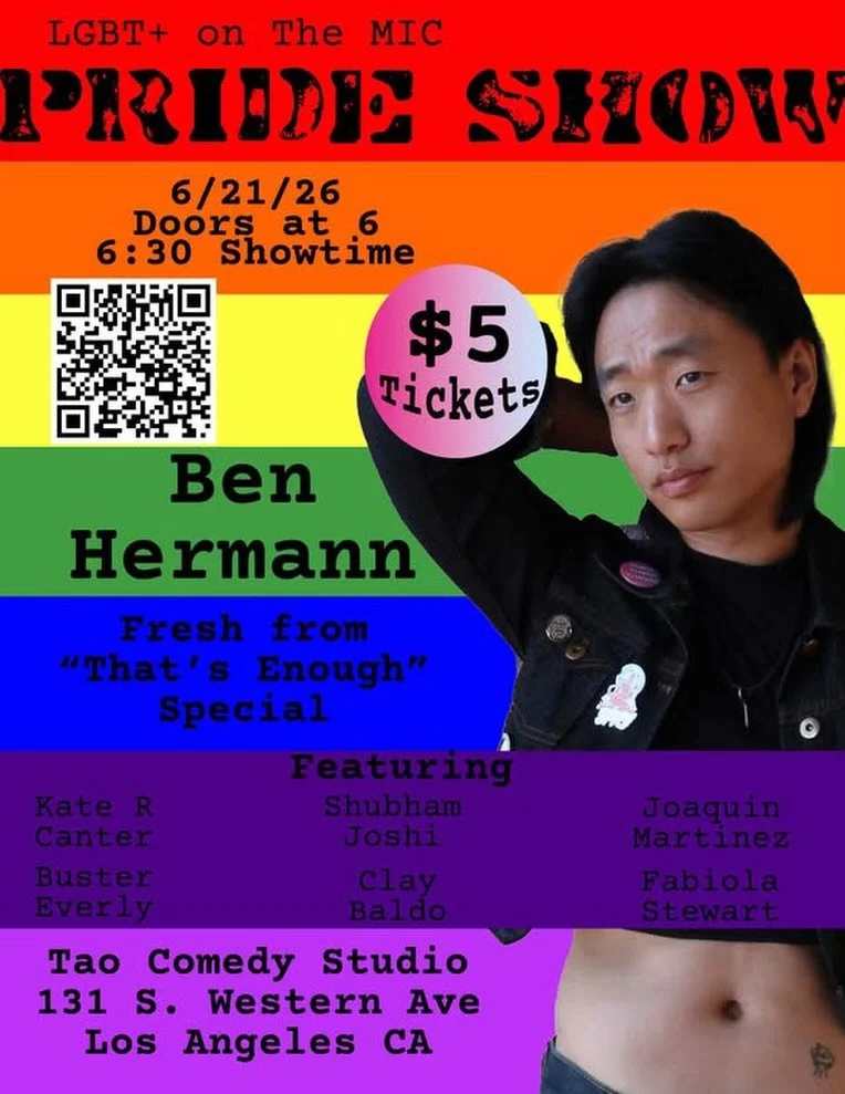 Let's get Pride going with a hilarious night of amazing comedians!