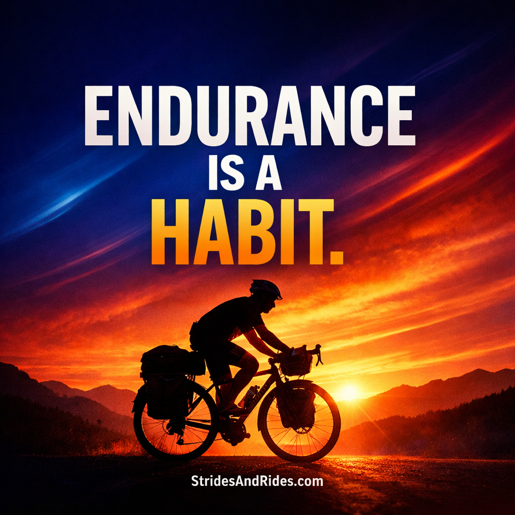 Endurance is a habit.