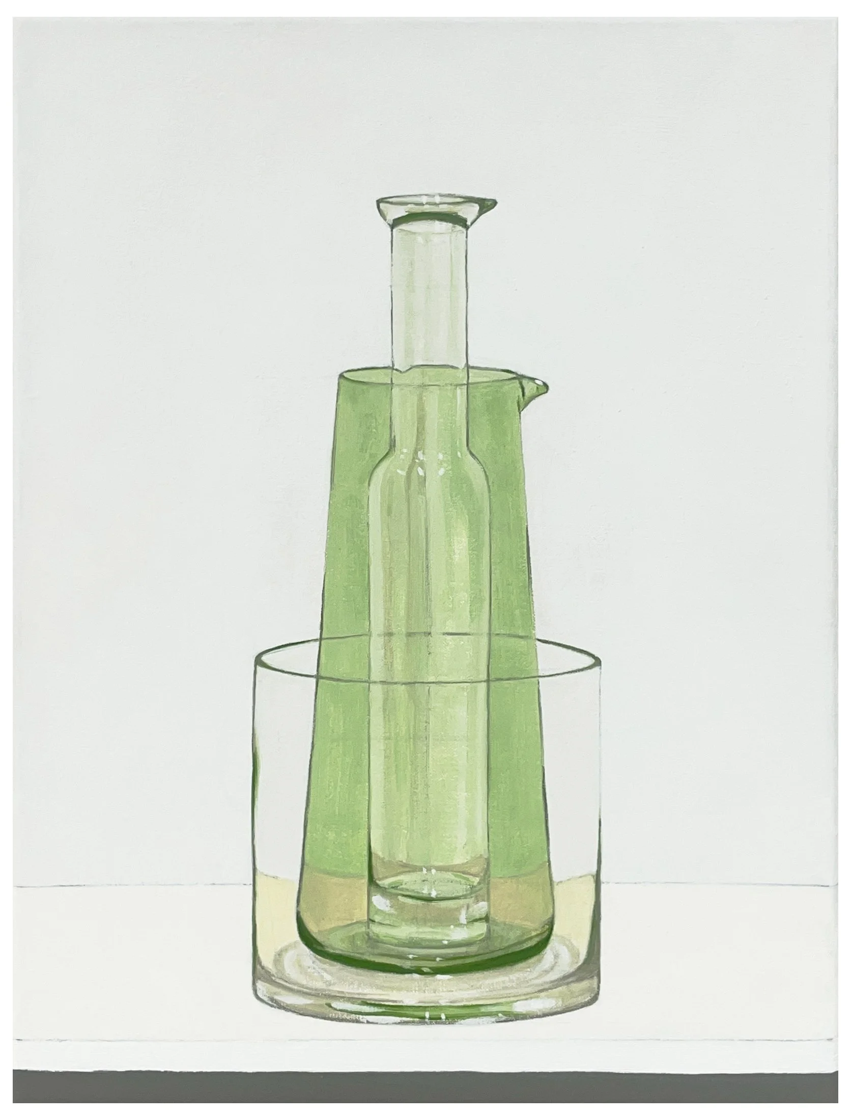 A Glass Vessel Inside Another Inside Another VII