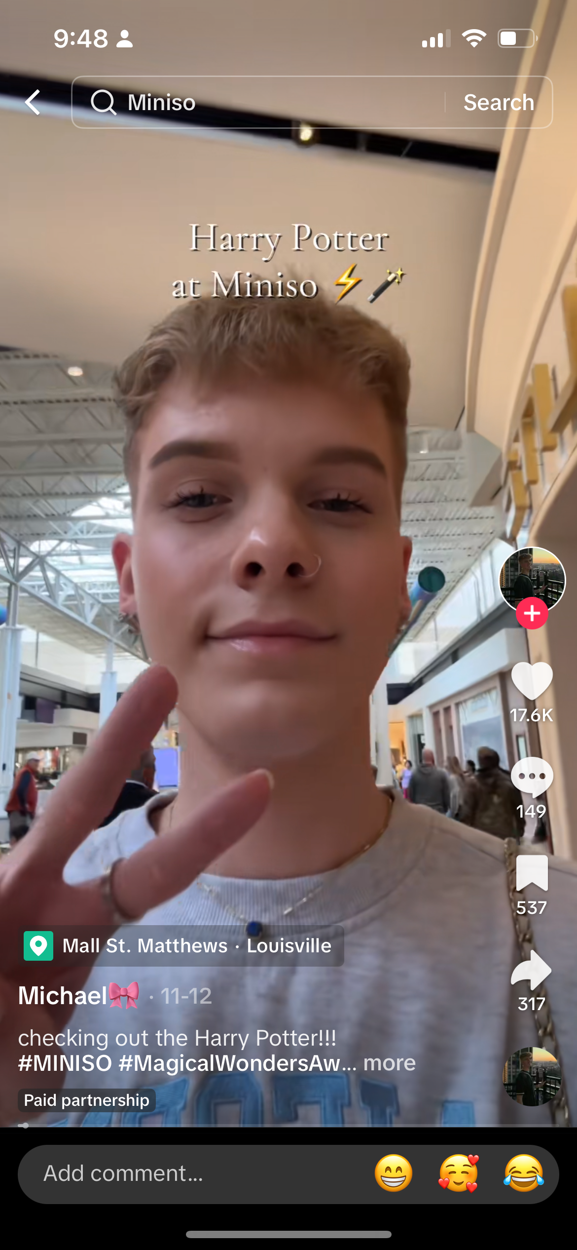 503k views - Content idea.