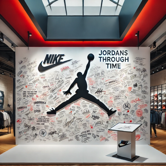 Ending the pop-up experience with an interactive wall