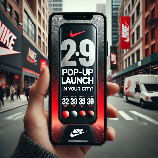 QR Code leading to the countdown