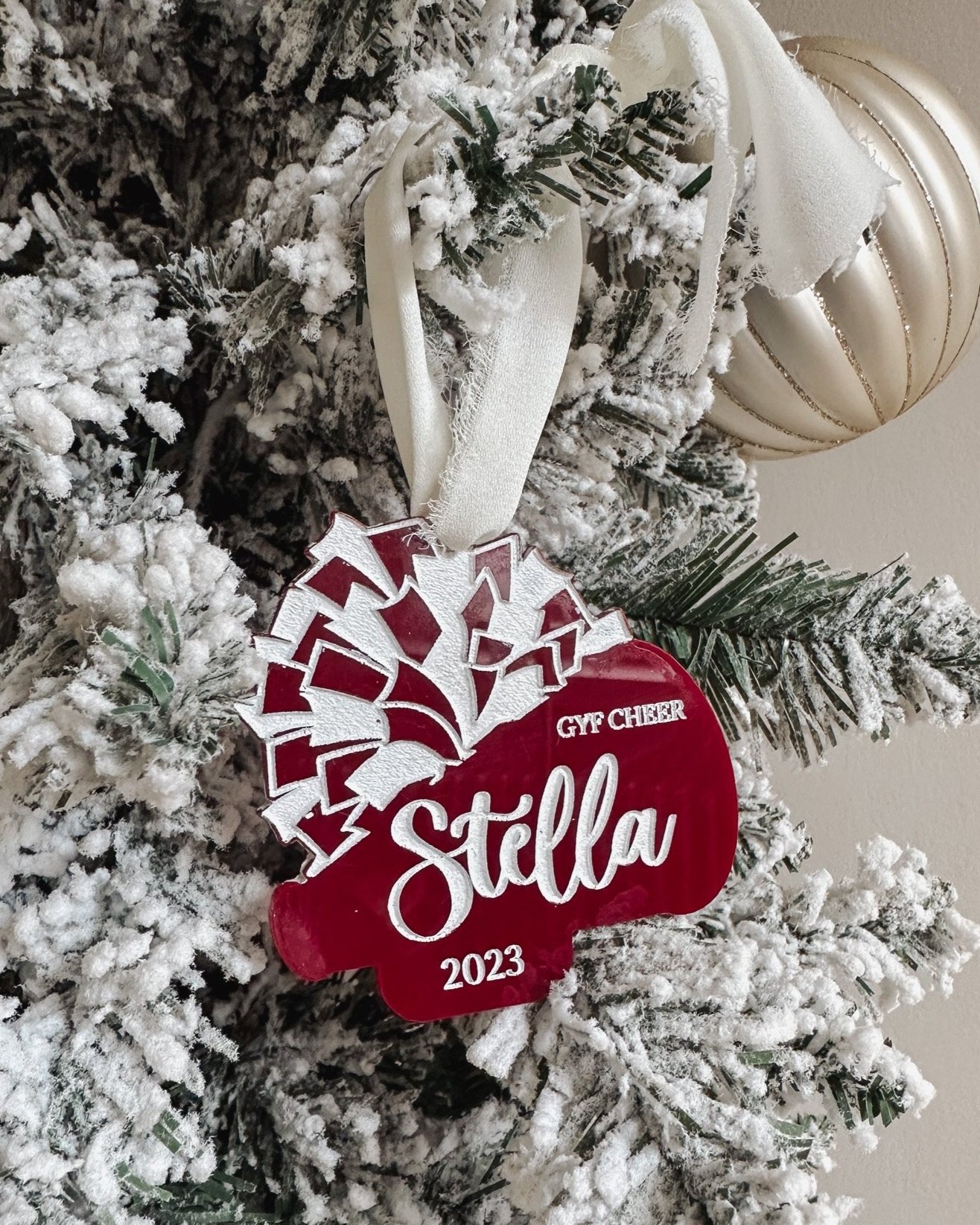 Cheerleader Ornament