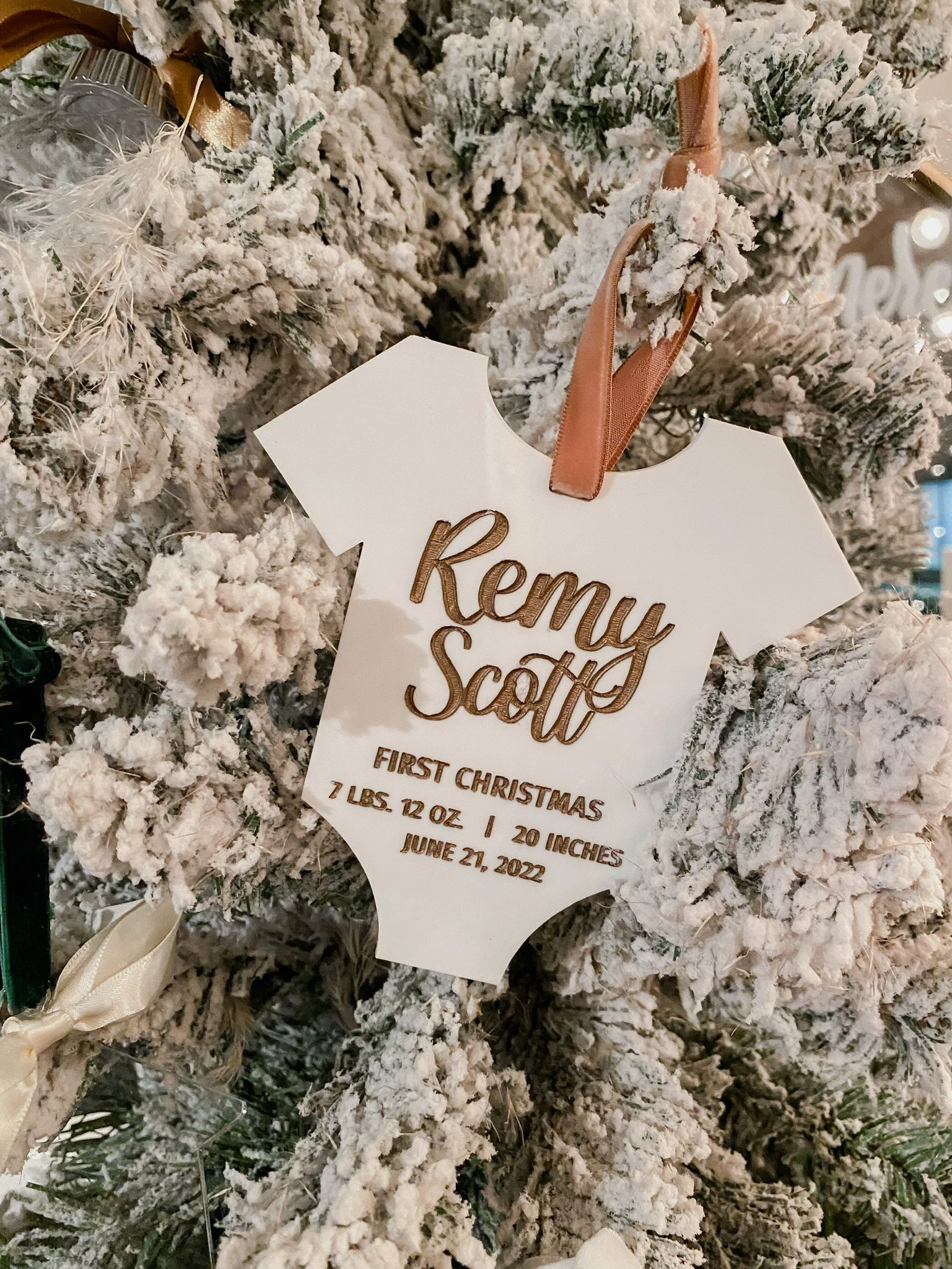 Baby Onesie Ornament