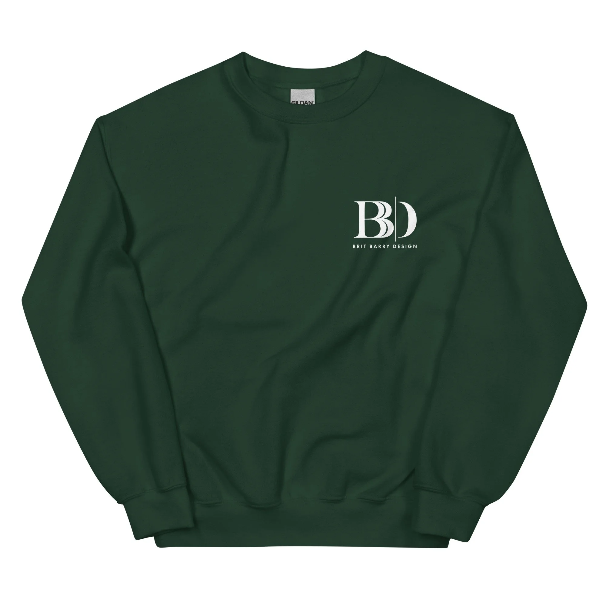 unisex-crew-neck-sweatshirt-forest-green-front-6744fb24b914e.jpg