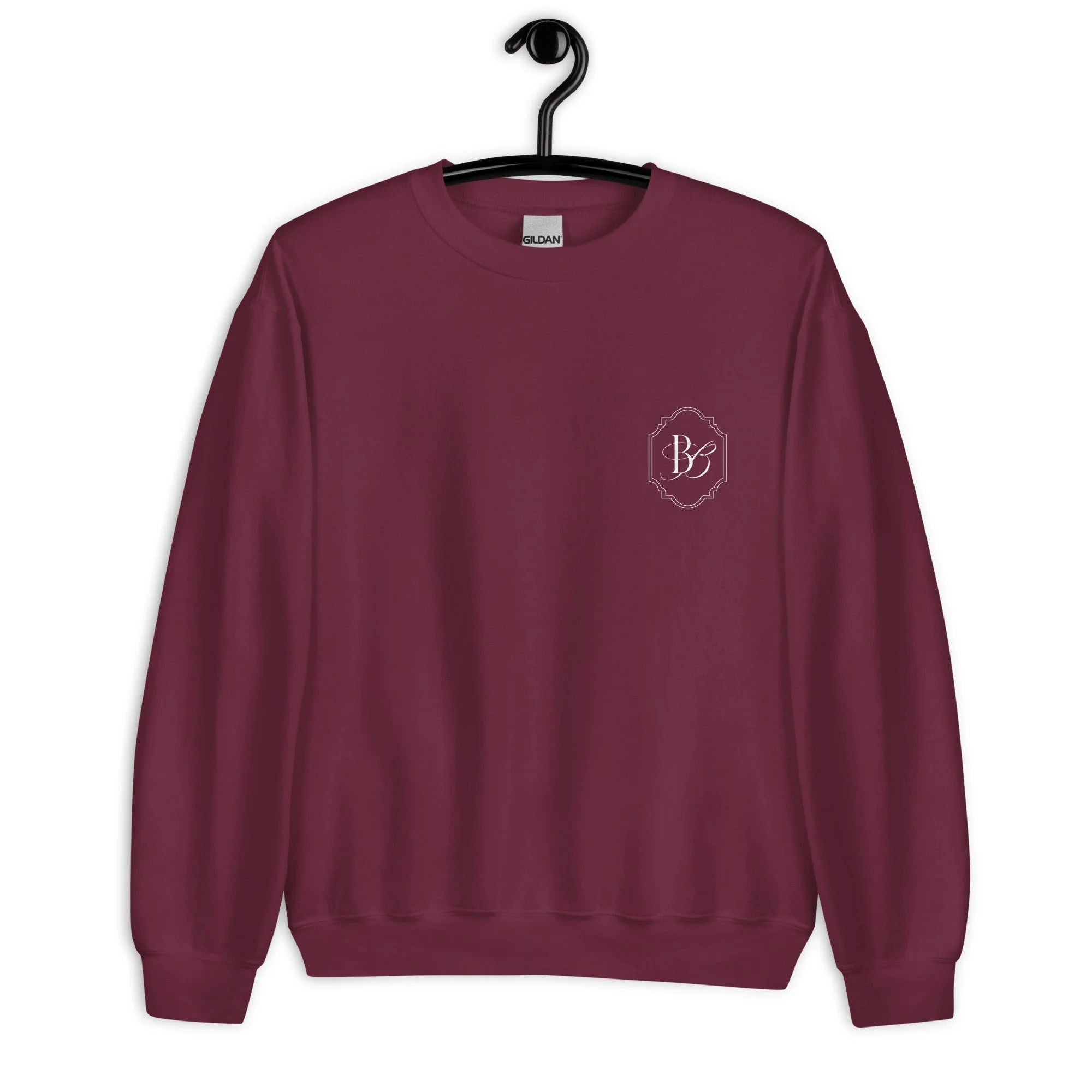 unisex-crew-neck-sweatshirt-maroon-front-6744fb7f8e75f.jpg