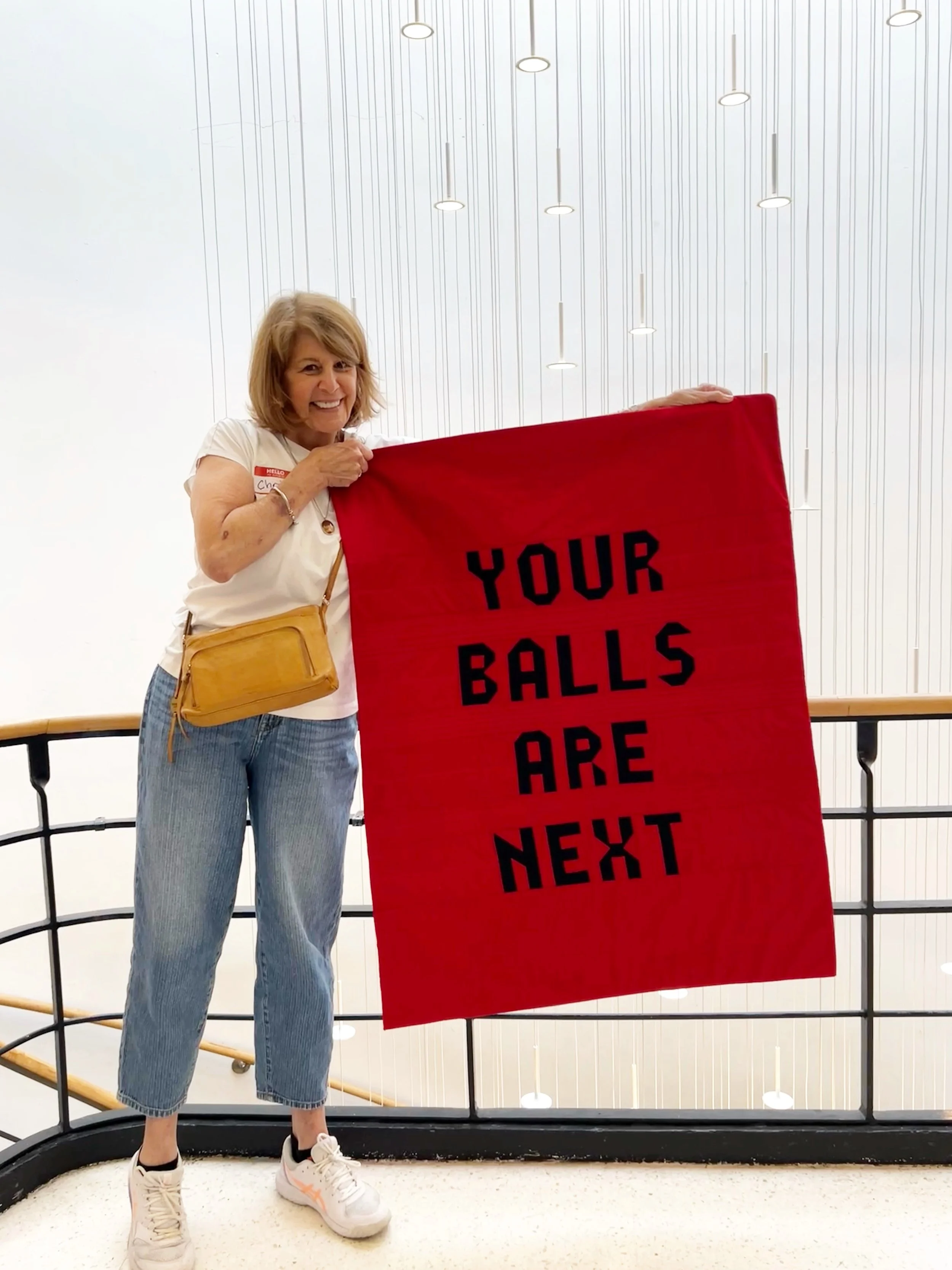 “Your Balls Are Next” | 2024 Summer Challenge Quilt