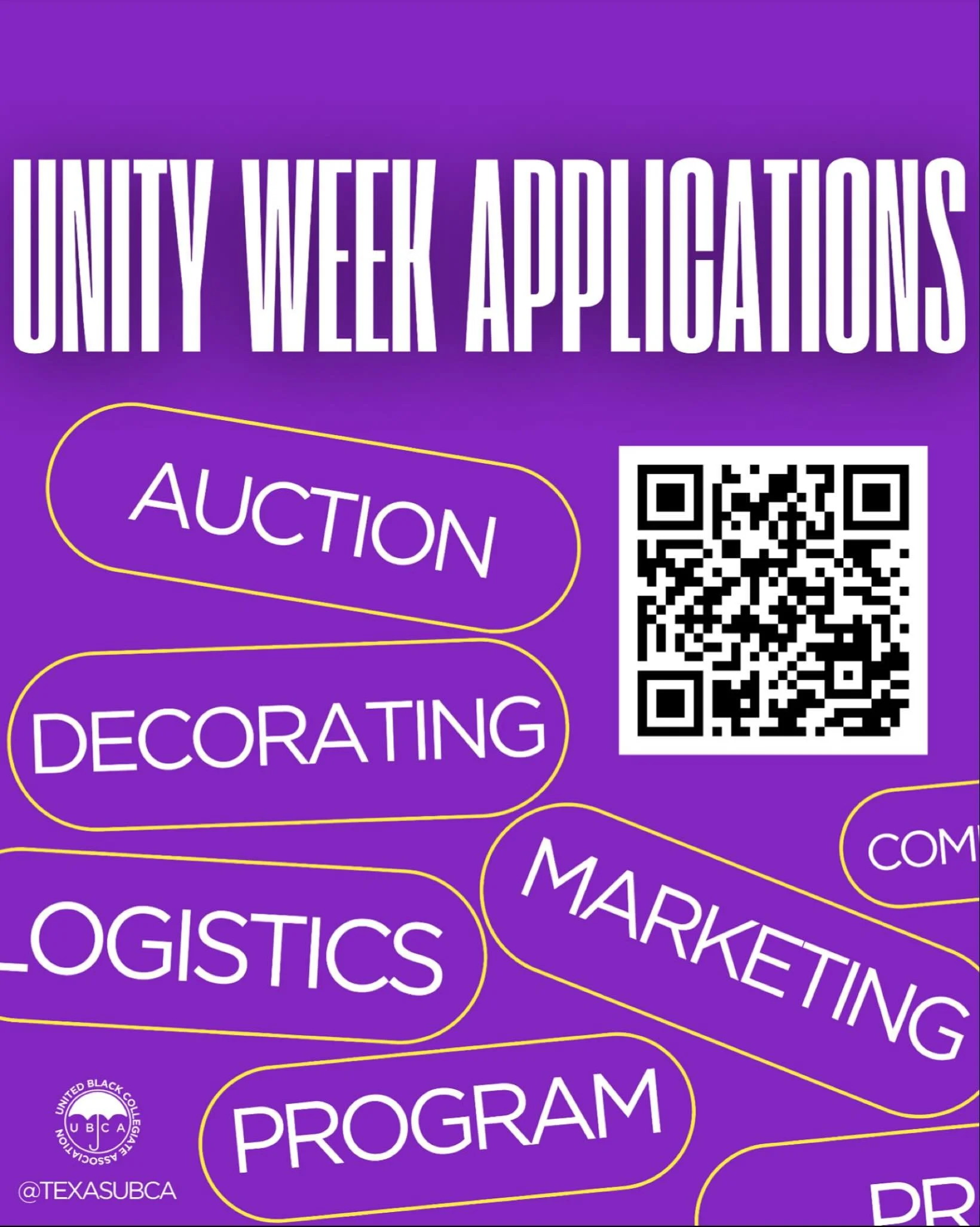 🚨Application Link is Live to help support the Unity Gala!🚨