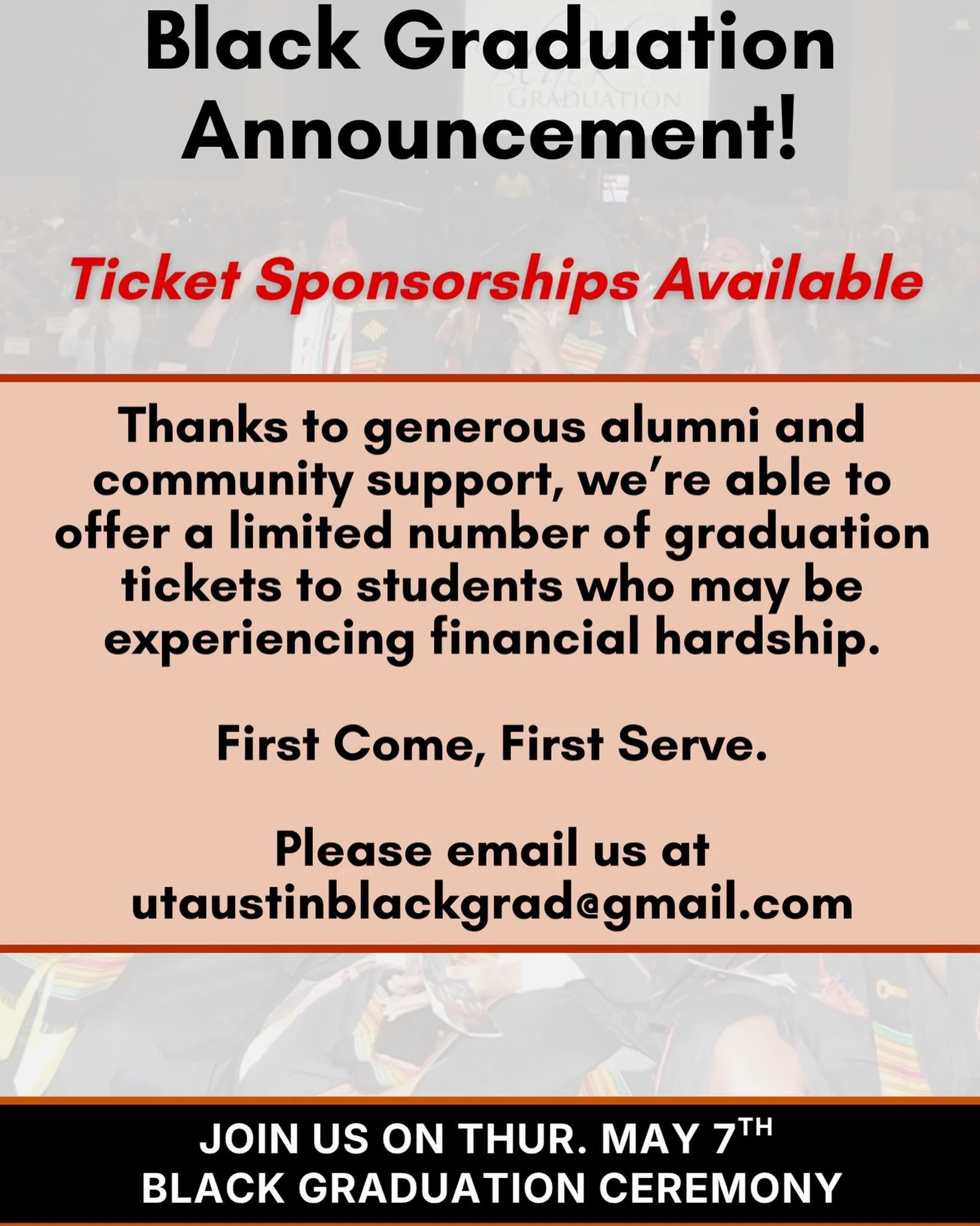 🎟️TICKET SPONSORSHIP IS AVAILABLE!! 

🫵🏾Reach out if you need help!