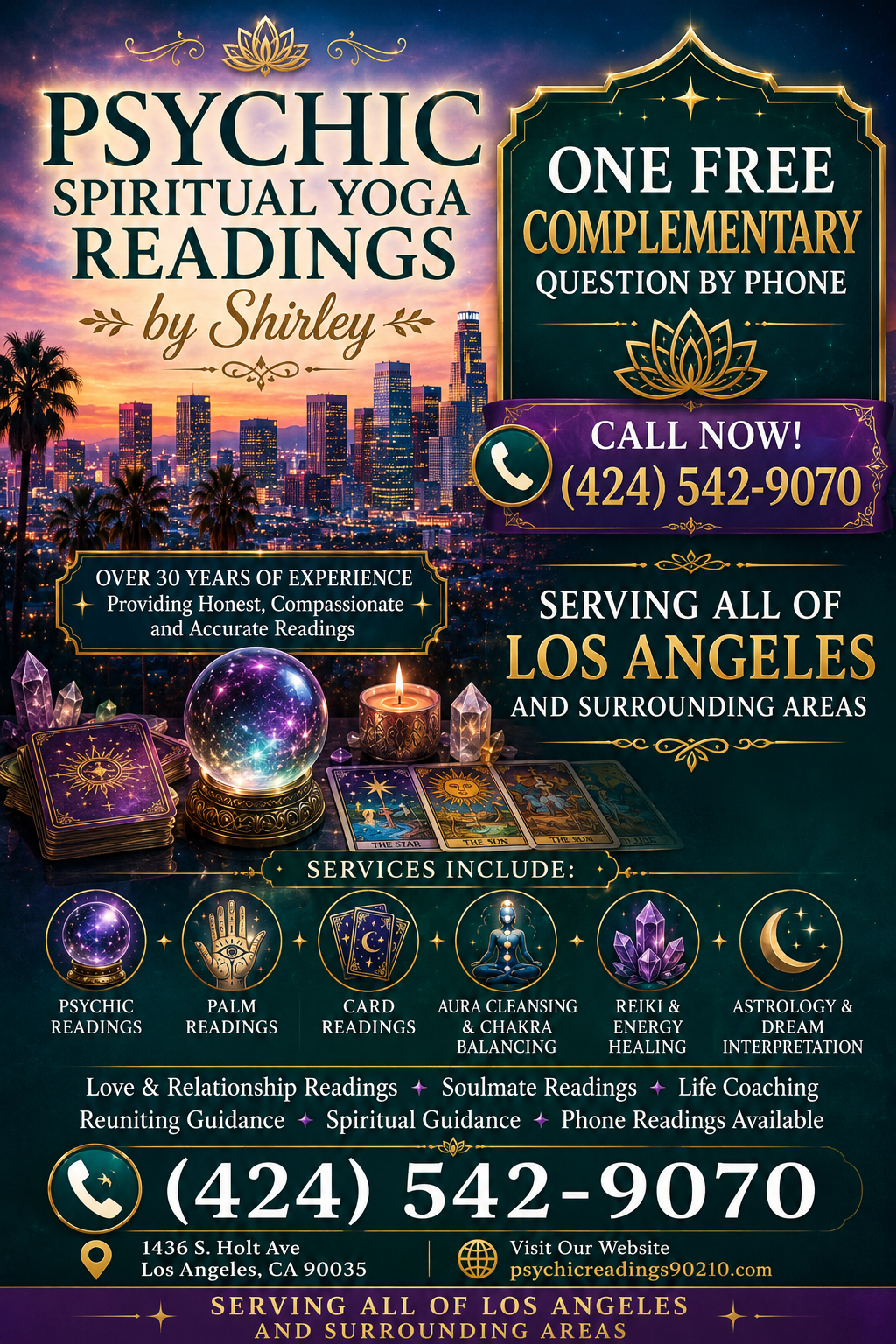 ONE FREE COMPLEMENTARY QUESTION BY PHONE