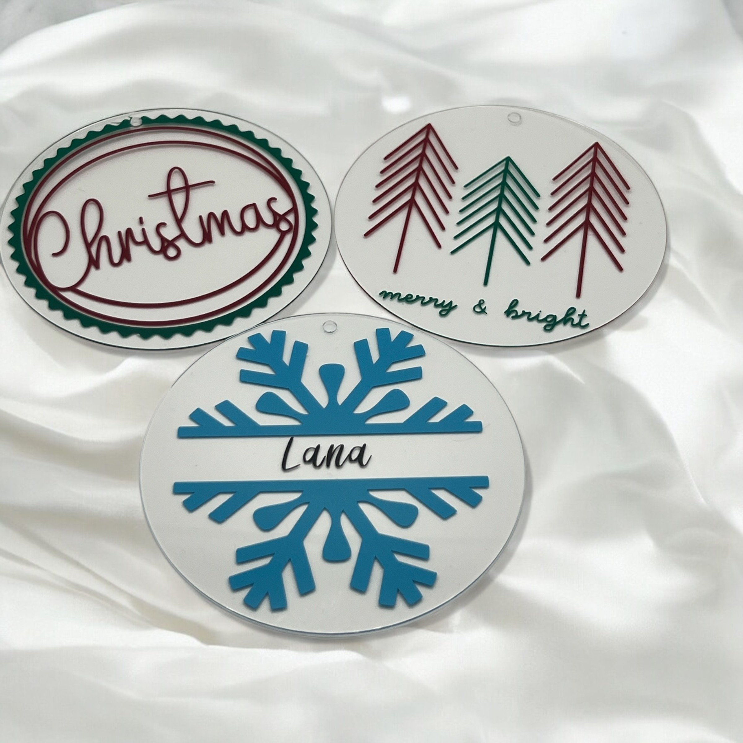 Personalized Christmas Ornaments