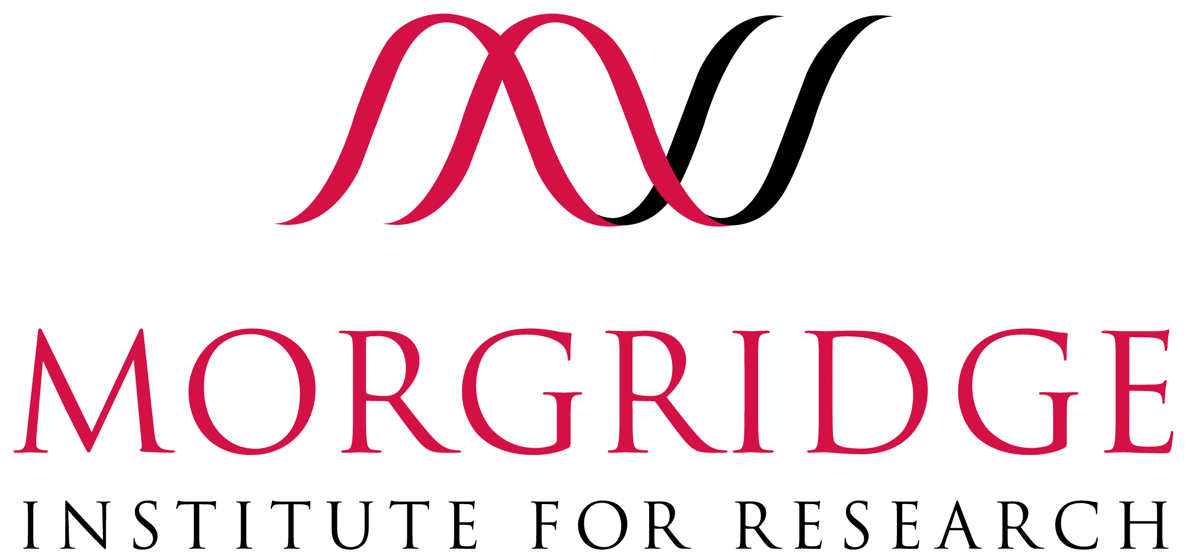 The logo of Morgridge Institute for Research, featuring a stylized red 'M' above the word 'MORGRIDGE' in red letters.
