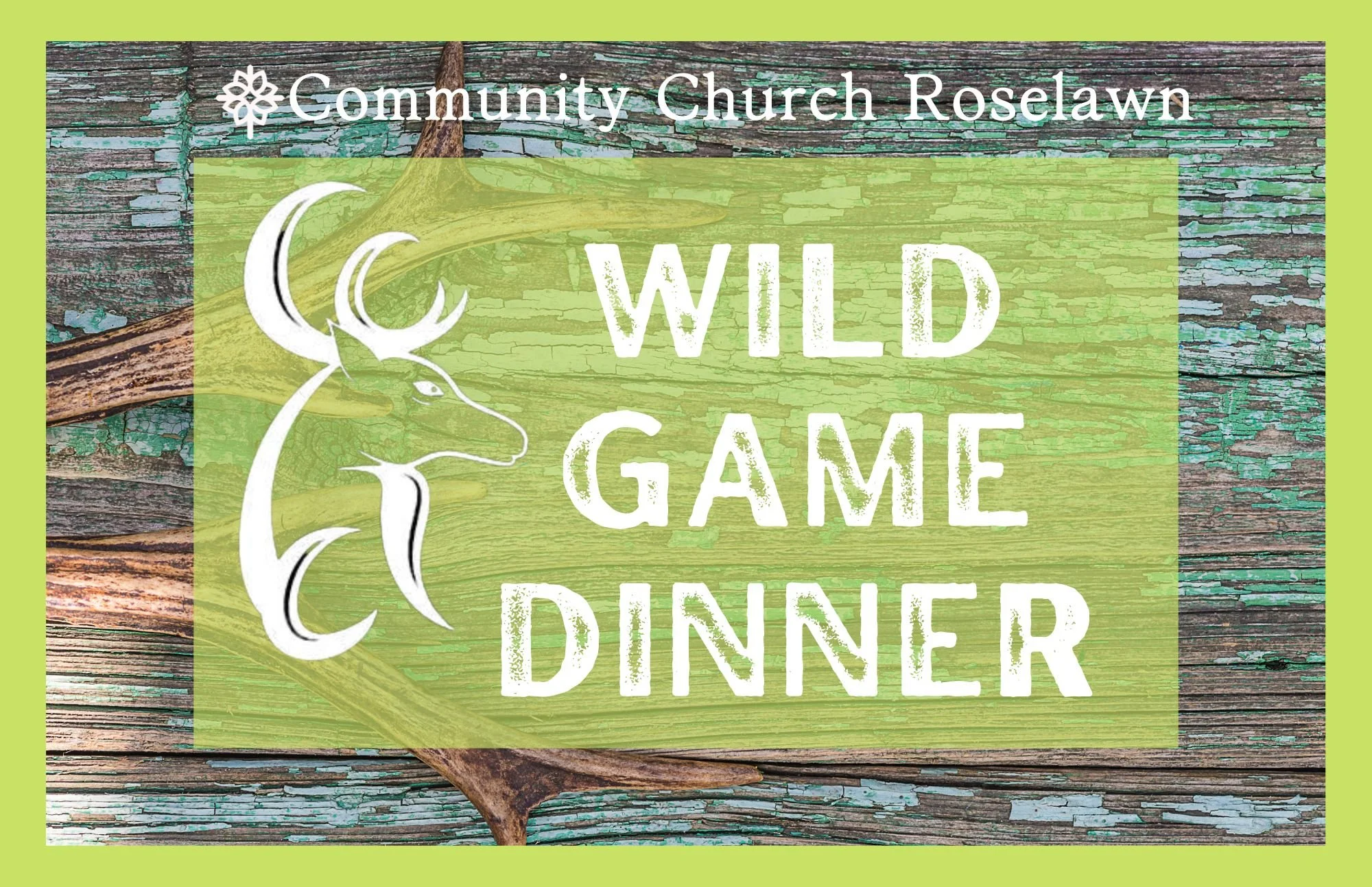 Wild Game Dinner