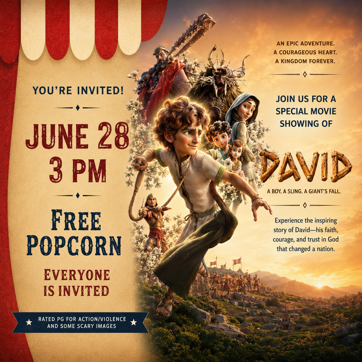 David: A Family Movie Event