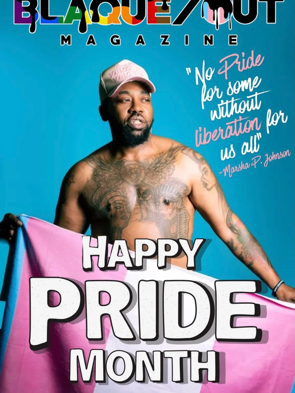 Celebrating Pride with our Cover Model, @elite_breed all month as he delivers the Pride address in Buffalo, NY  To read the June Pride issue:  https://www.blaqueout.com/magazine #blaqueoutmagazine #pride