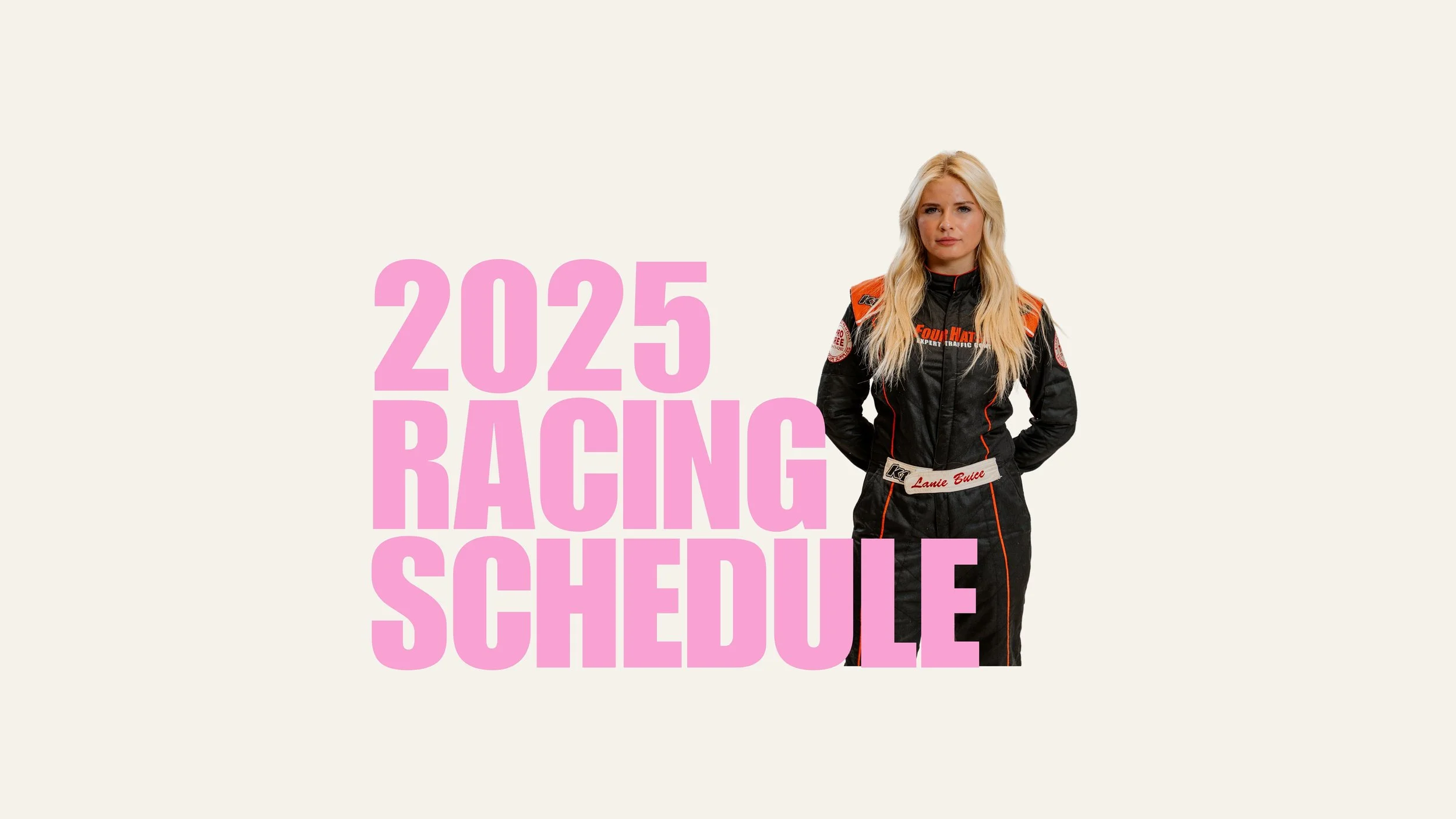 Schedule — Lanie Buice Racing