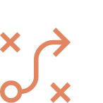 Strategy icon showing protection your assets and preserve wealth through tax-effective