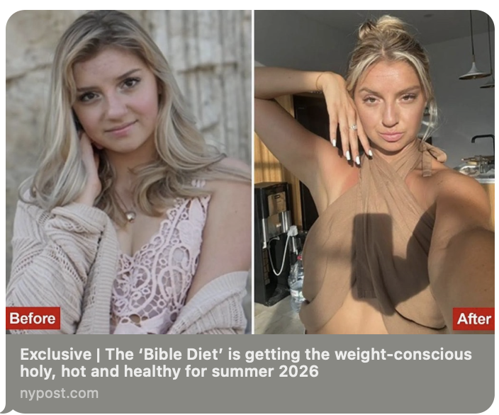 New York Post Biblical Eating