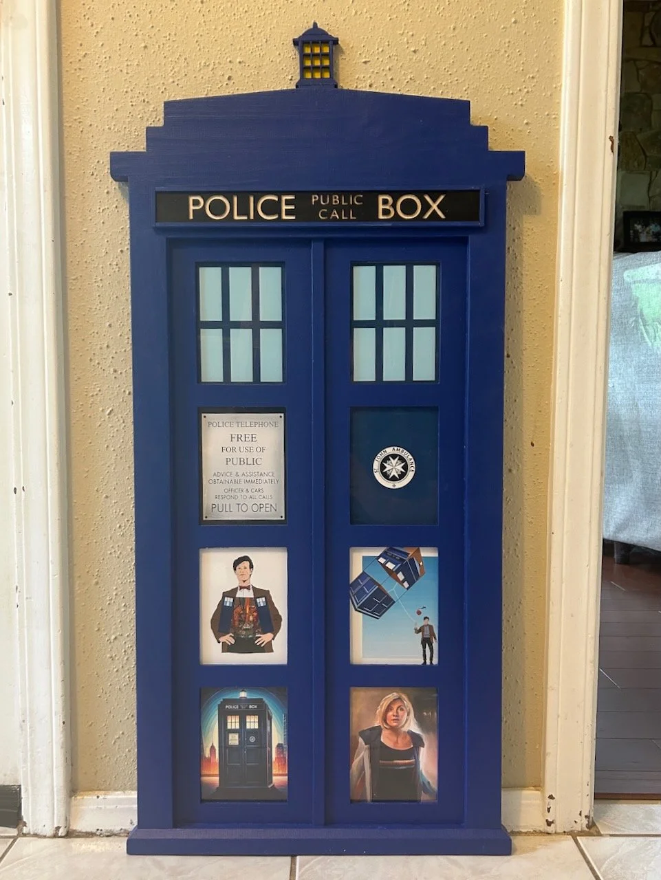 Dr. Who TARDIS Picture Frame