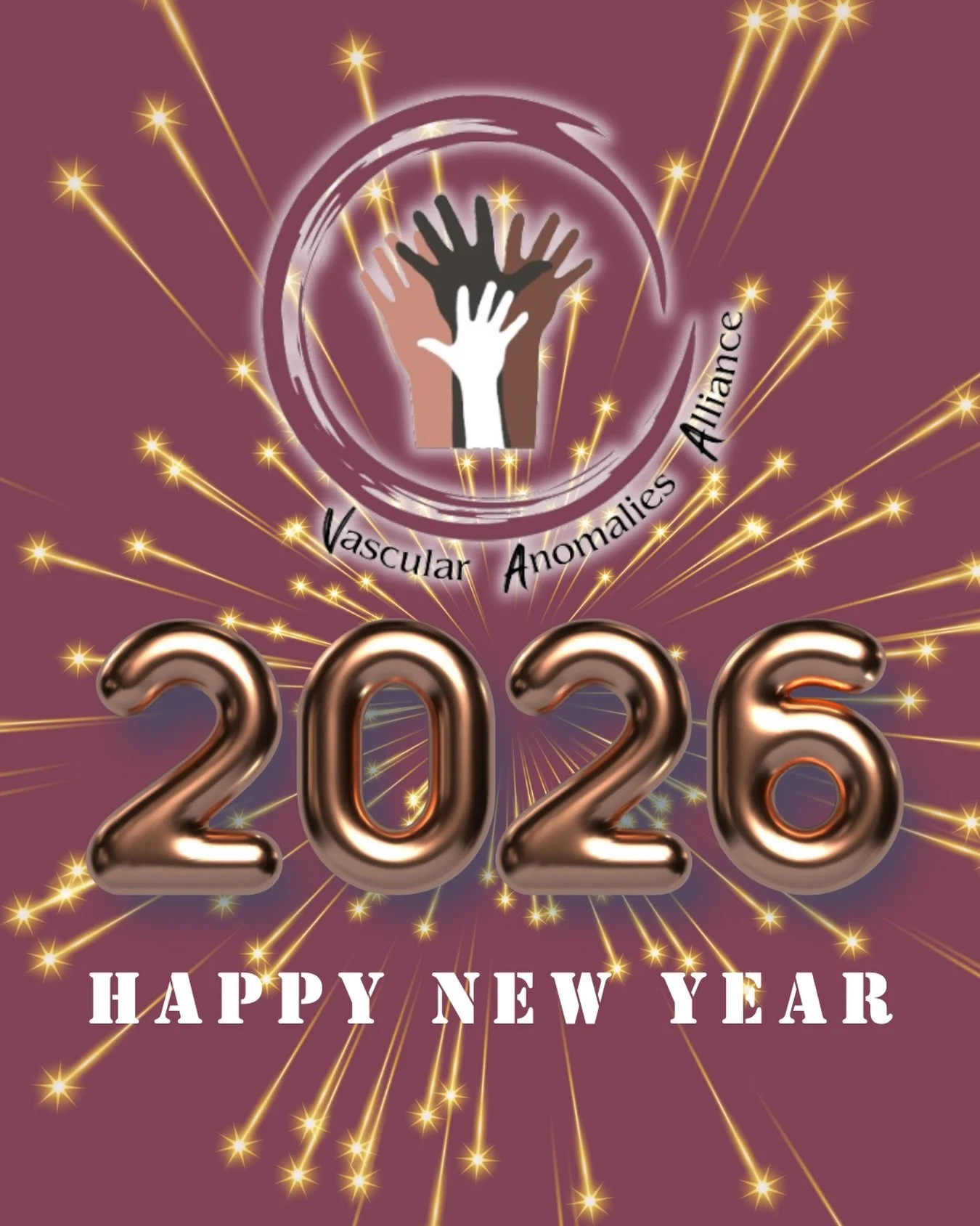 🎆Happy New Year!🎊
&mdash;2025 was our first full year of VAA. With your help, we hit some big fundraising goals, educated youth in schools about birthmarks, created resources for going back to school, and rolled out our Medical Education Grant (MEG