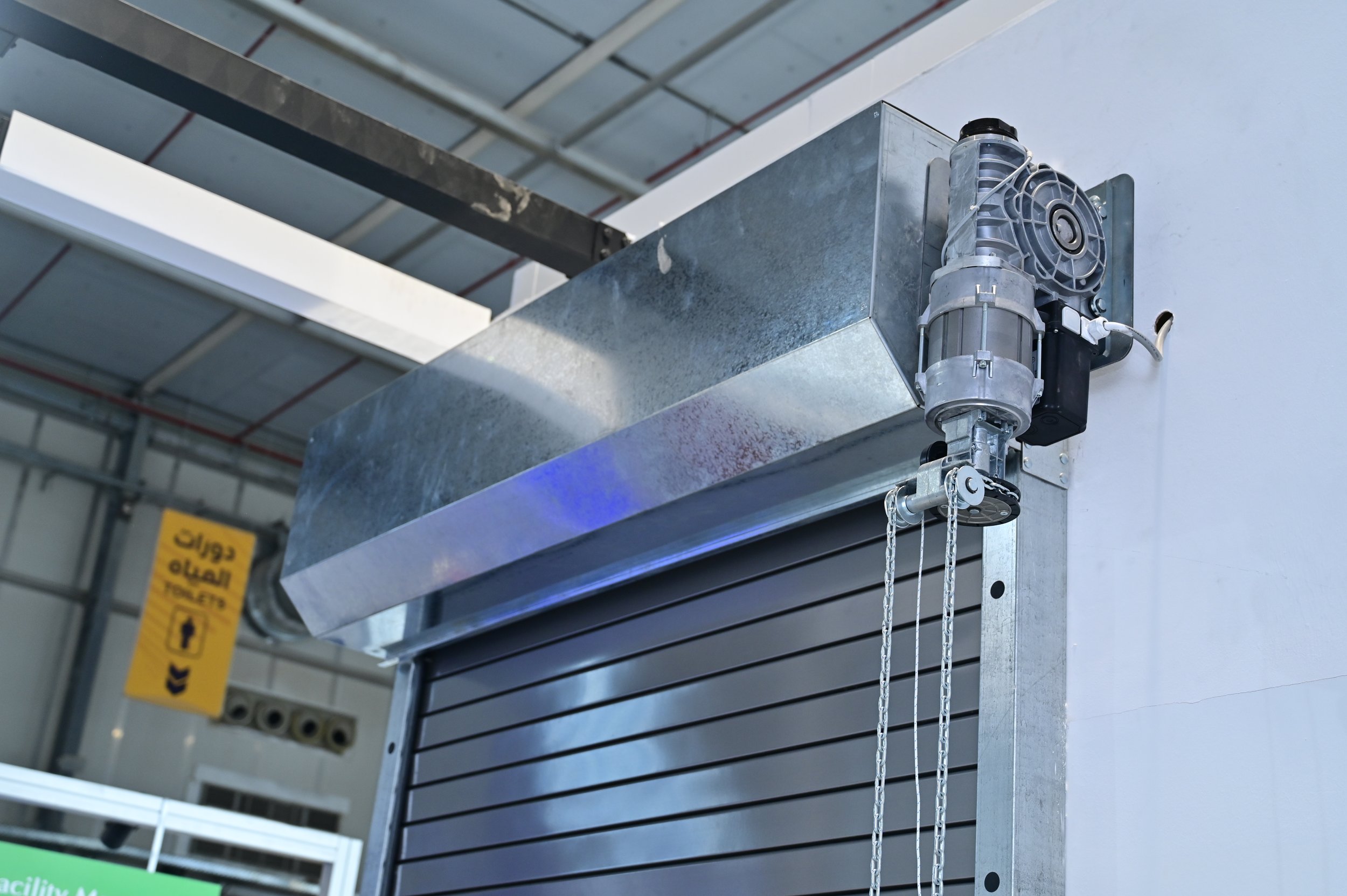 ALMOSALLAMY rolling shutter doors with direct drive motors.JPG