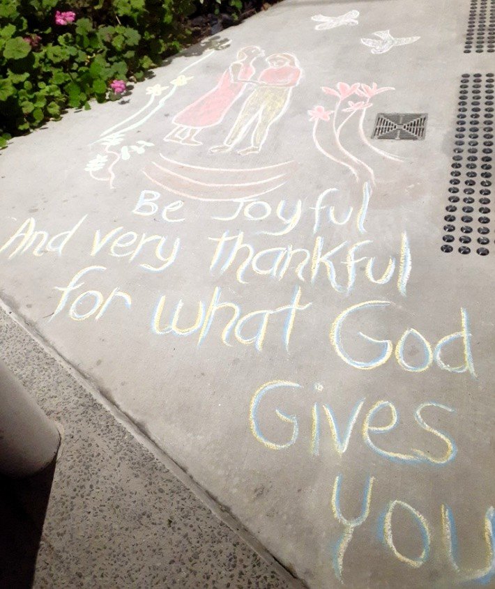 Be joyful
