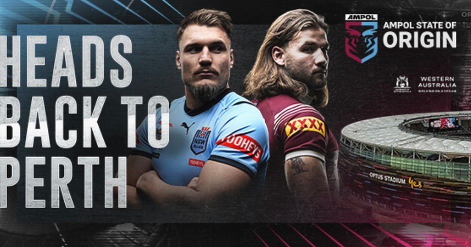We are excited to offer 4 tickets to next weeks state of origin being played here in Perth! 

We are grateful for these tickets being donated by a fellow veteran in order to support other veterans and their families! This is what our community is abo