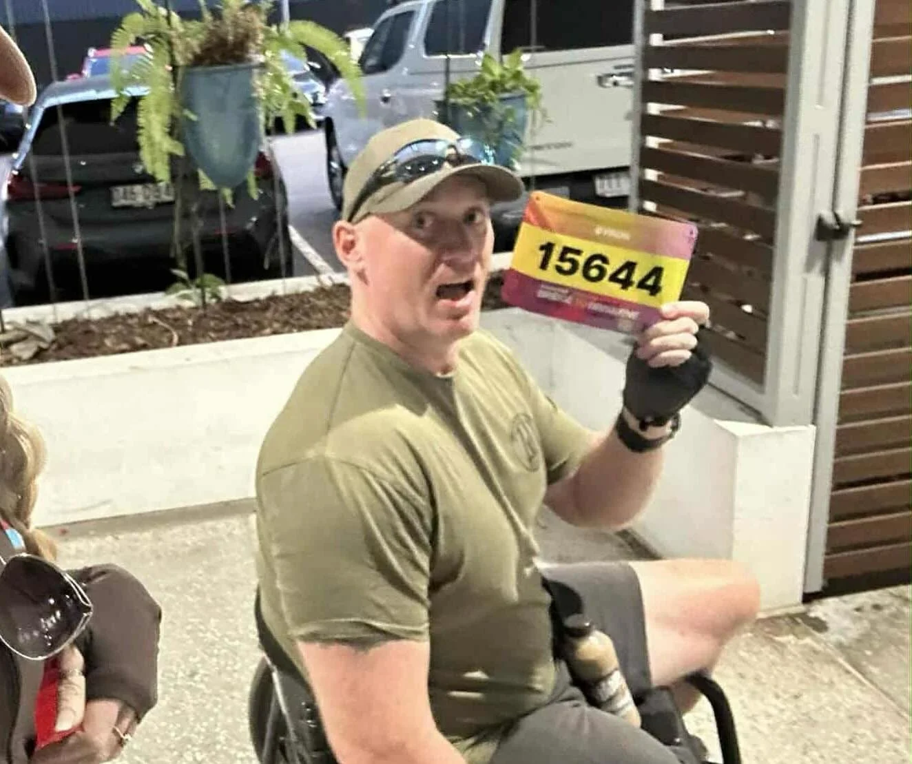 One of our very first original followers, Byron completed the 10km Brisbane bridge to bridge on the weekend in his wheelchair! Bloody legendary effort! And did this whilst decked out in his @pillars4pilgrims merch! I think he mentioned if it wasn&rsq