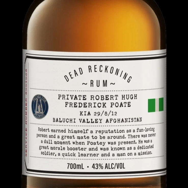 @Pillarsforpilgrims continued collaboration with @deadreckoningrum are once again honoured to add to our series of rum to commemorate the fallen.

We should never let the memories of those that have gone before us fade in to the history books, instea