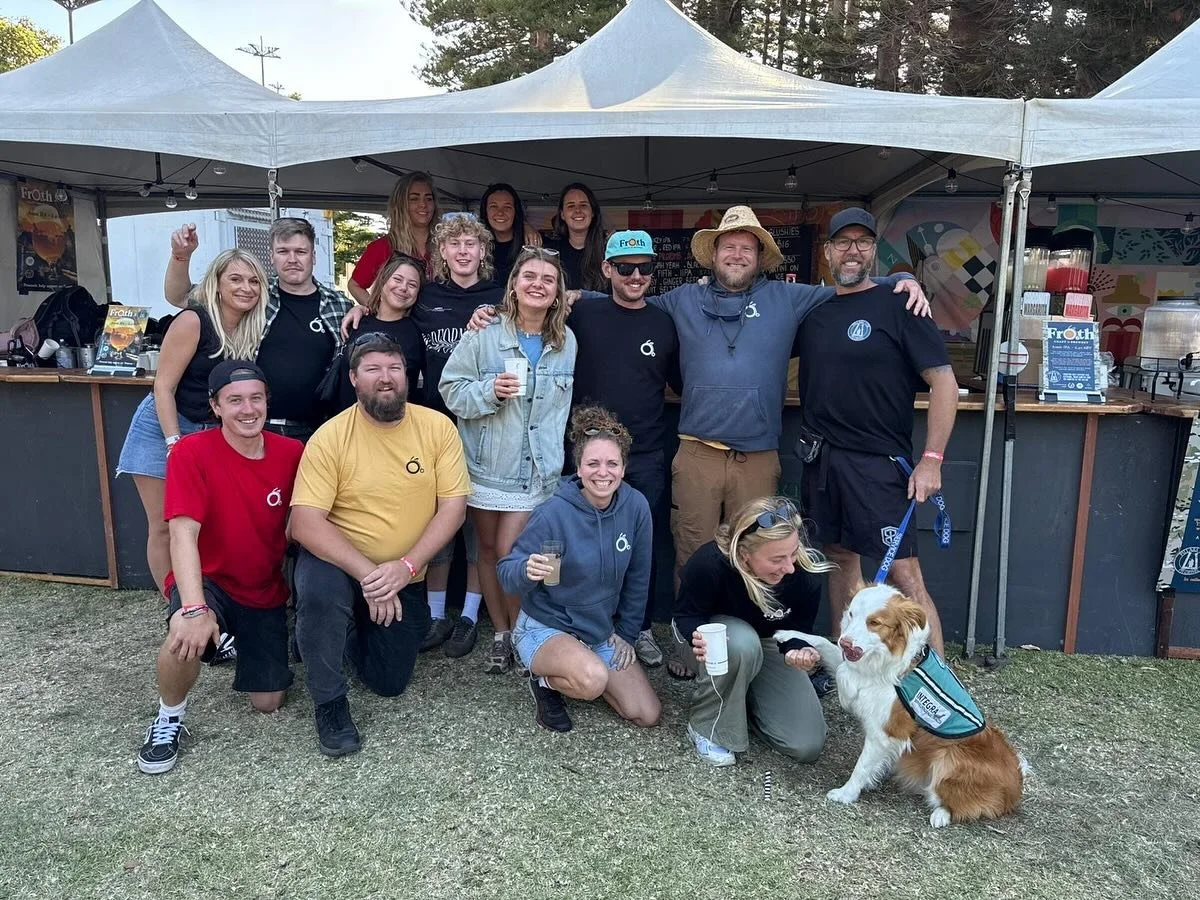 Can&rsquo;t thank the amazing team at @frothcraftbrewery for supporting our community over the weekend down at the @beerfestau , the Aussie IPA is next level delicious, what an amazing crew!

Also a high thanks to @hopproductsaustralia @margaret_rive