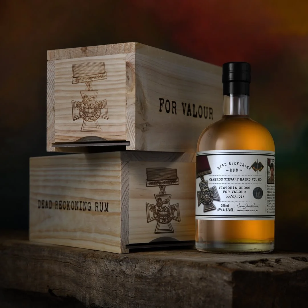 @pillars4pilgrims is incredibly proud to partner with @dead_reckoning_rum and @cambairdvcmg_official to present a truly special release.

We don&rsquo;t often stop to recognise what a real Australian hero looks like. Not a celebrity or an athlete&mda