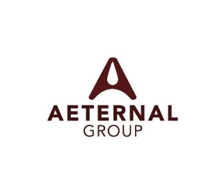 AETERNAL GROUP logo with a stylized 'A' and company name