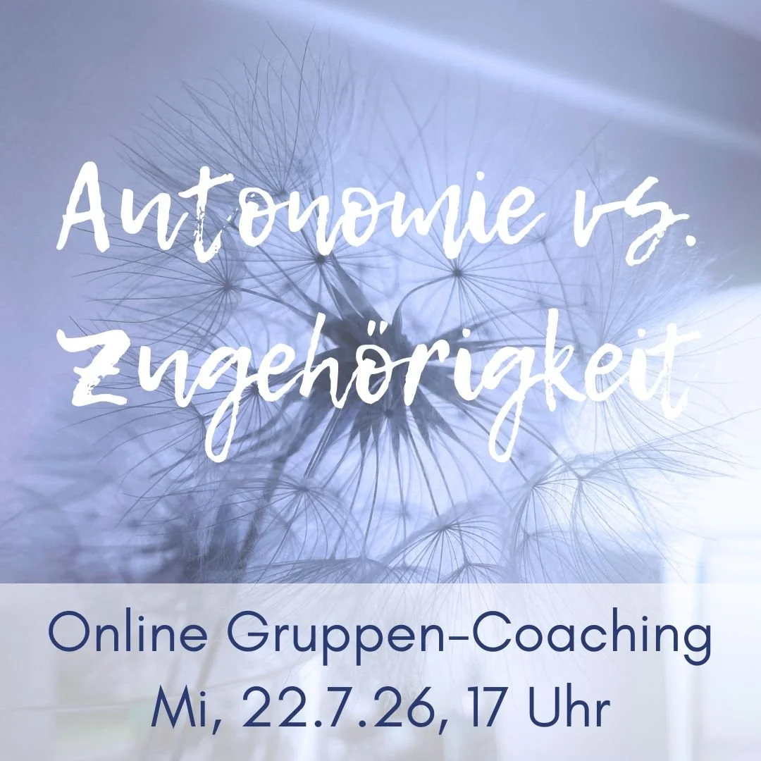Online-Gruppencoaching: Autonomie vs. Zugehörigkeit