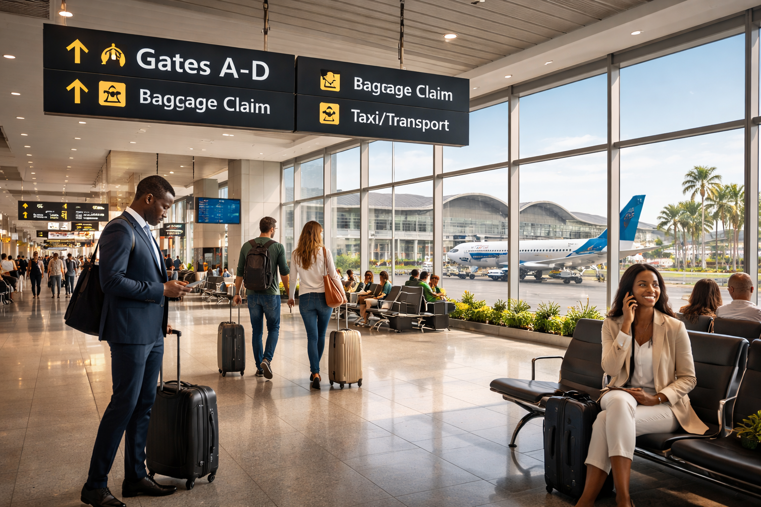 Hoteles cerca del aeropuerto de Malabo: ventajas de alojarse bien conectado