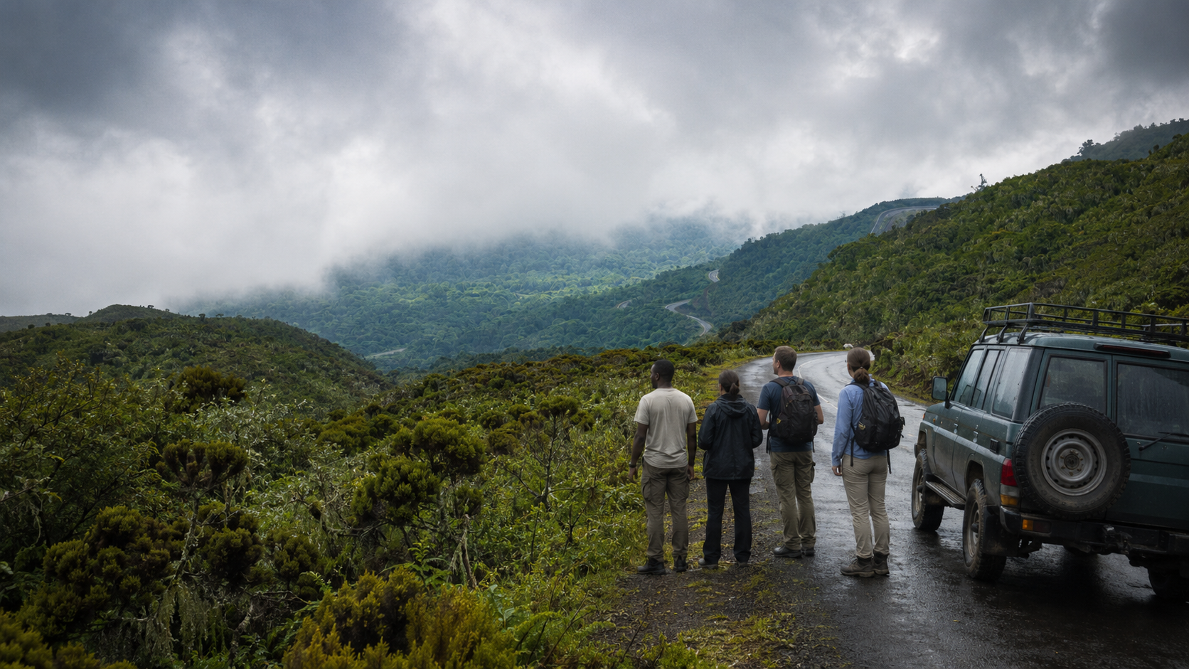 Pico Basilé from Malabo: access, permits and visits