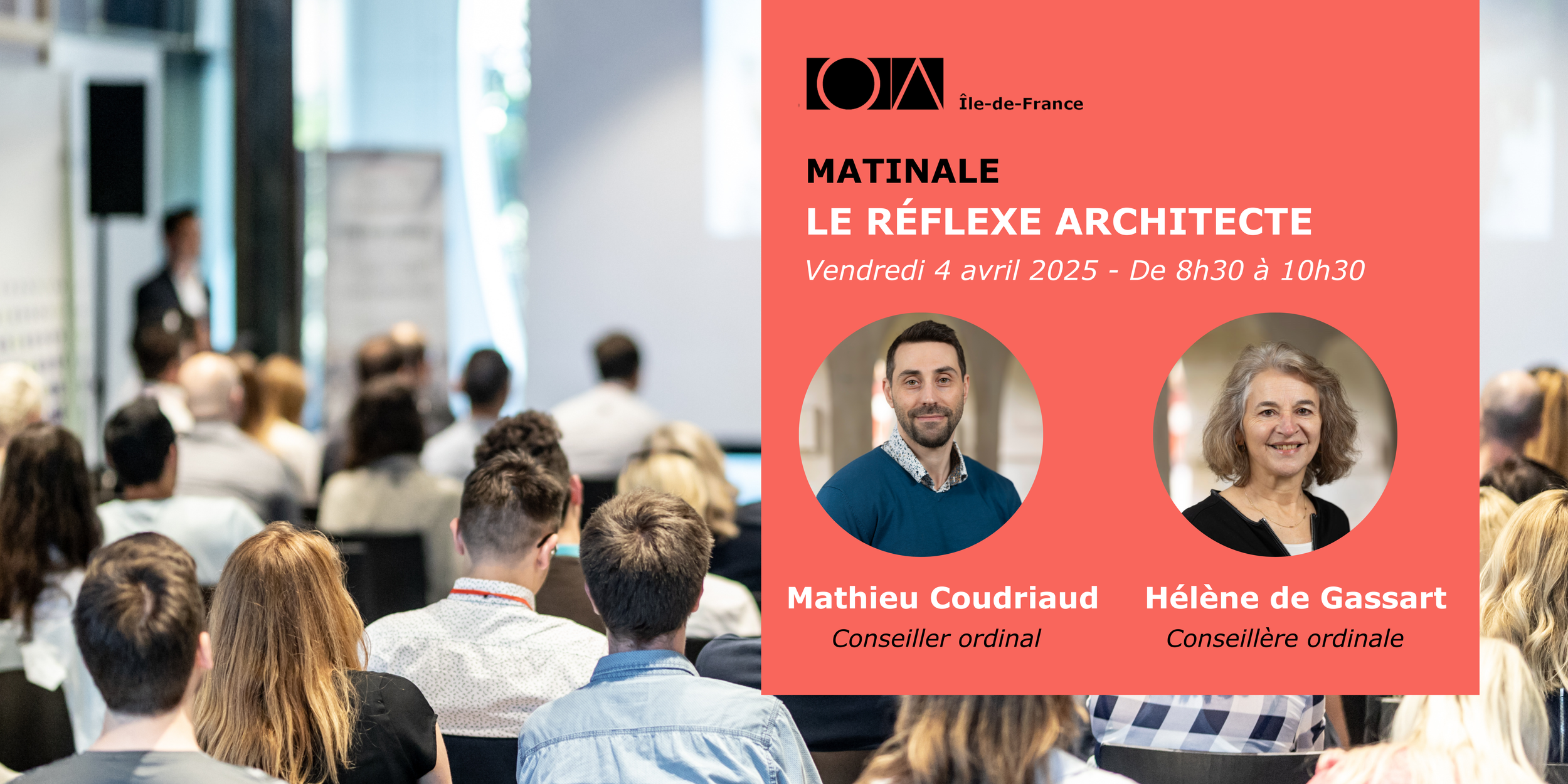 [REPORTÉE] Matinale "Le Réflexe architecte"