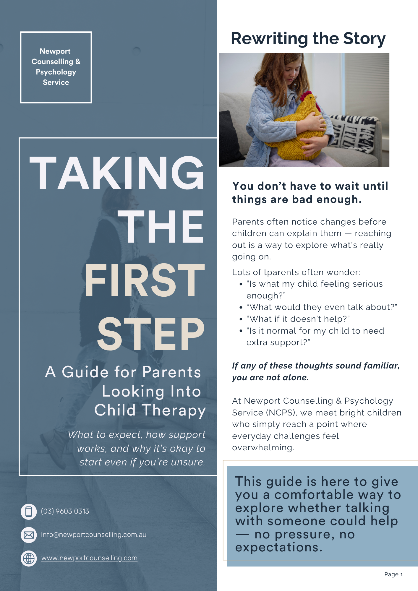 Taking the First Step (Children)