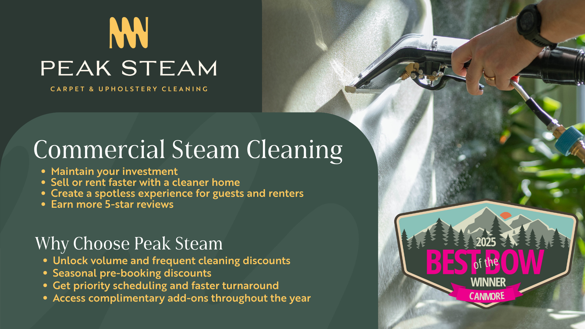 Peak Steam Commercial Client Program