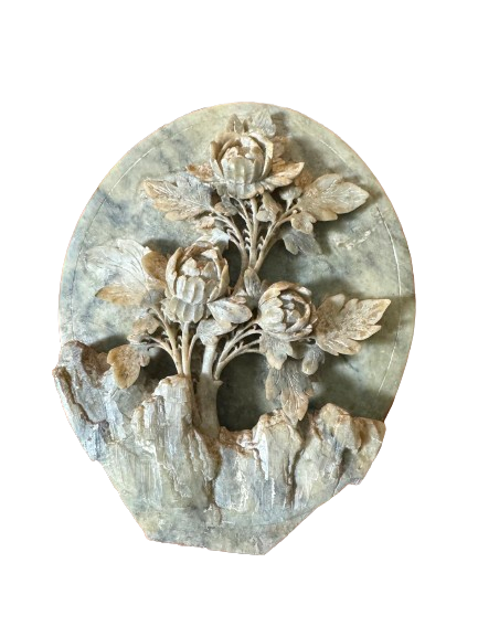 Flower Soapstone Carvings