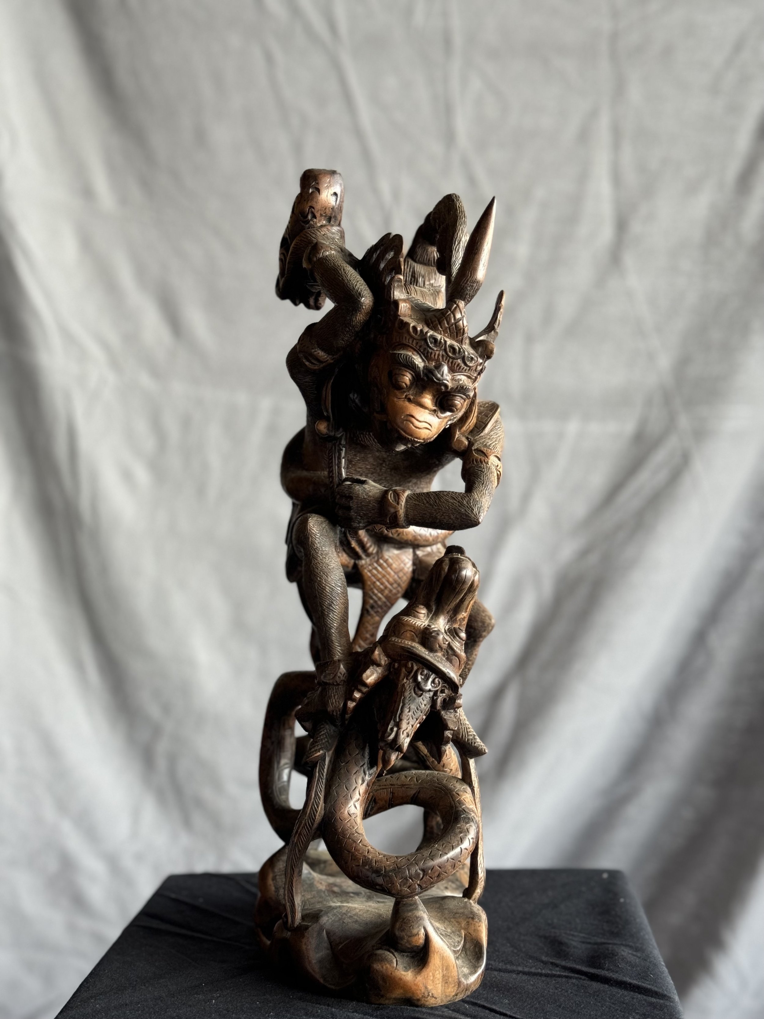Wood Carved Statue