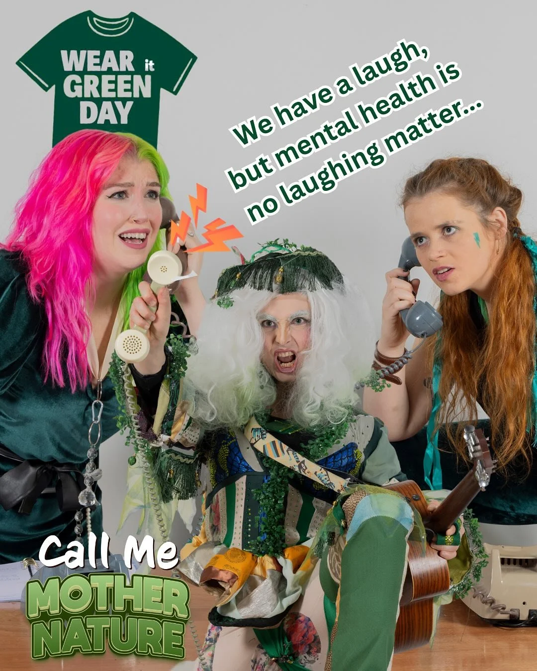 Happy Wear It Green Day 💚
@mentalhealthfoundation are raising awareness of the importance of positive mental health by encouraging folks to wear green today. For us at Call Me, Mother Nature, everyday is wear it green day, because we recognise not