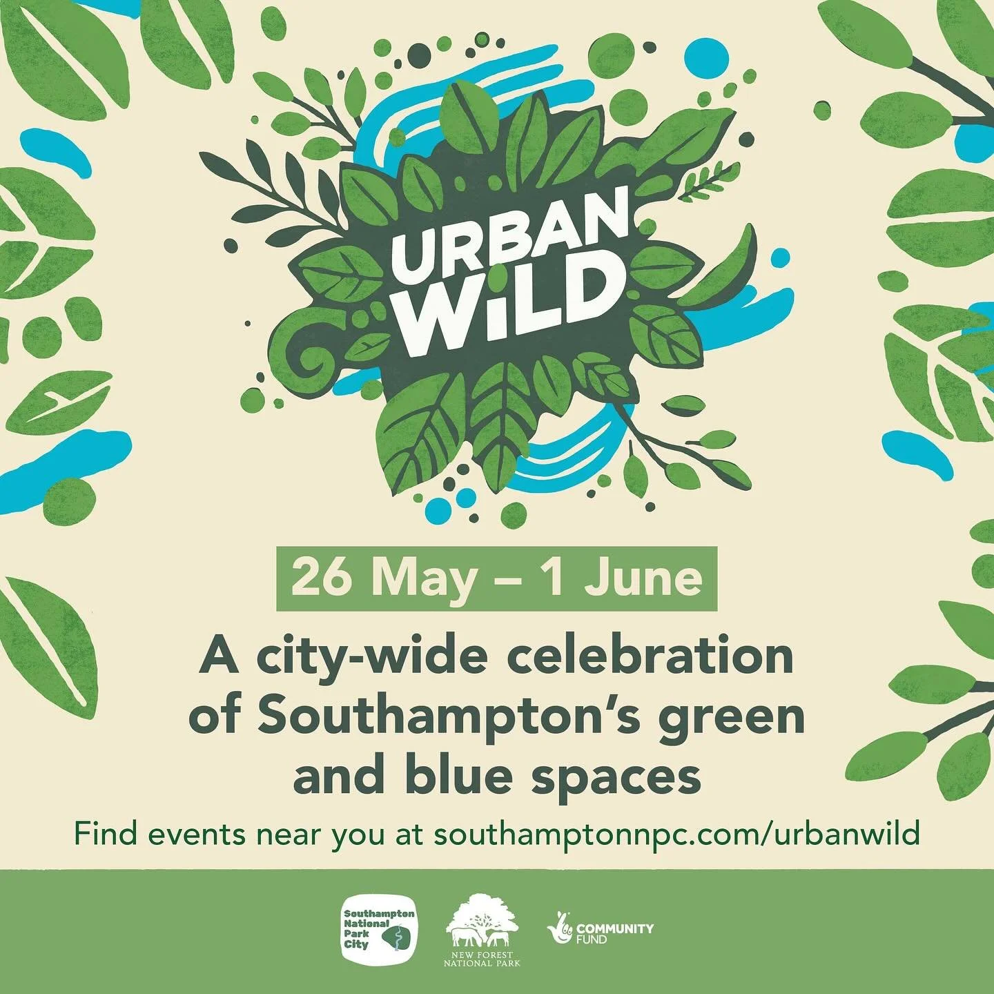 Mother Nature and Billie are green with excitement to tred the Urban Wild stage with @southamptonnpc and @newforestnpa on the Southampton Common next week Sun 1st June! 💚
Catch us on the main stage at 12pm (see slide 2/2 for site map) 🤠
With a wh