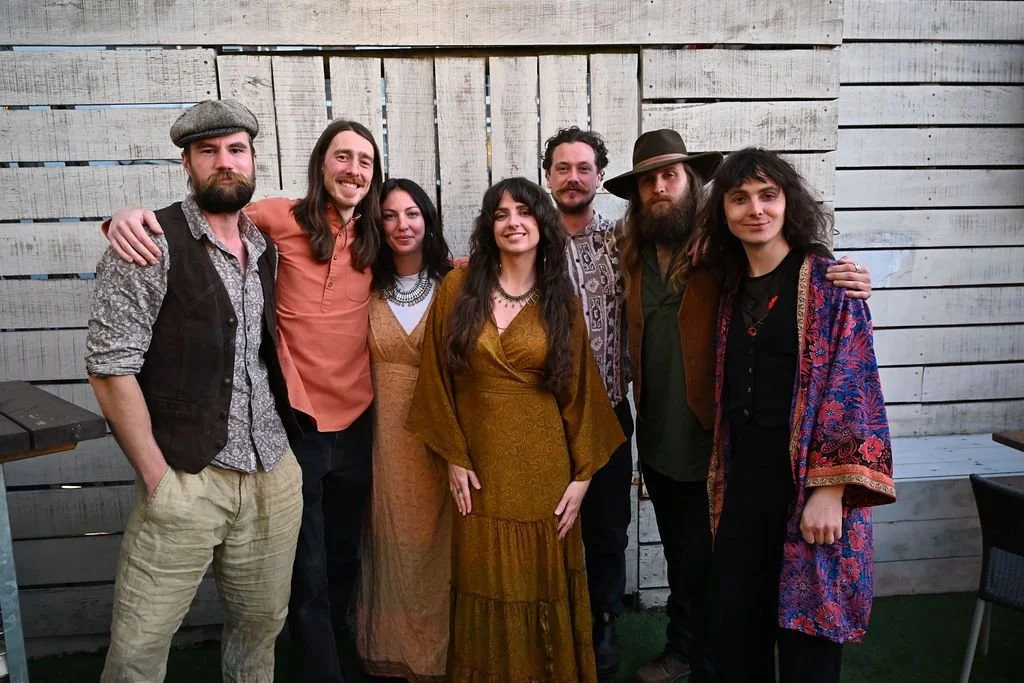 With Sorrel Nation and band, Half Moon Putney, photo credit - Michelle Frederiks