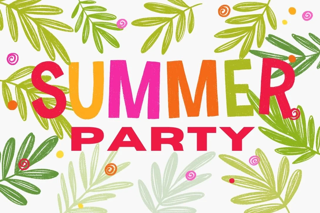 Summer party poster