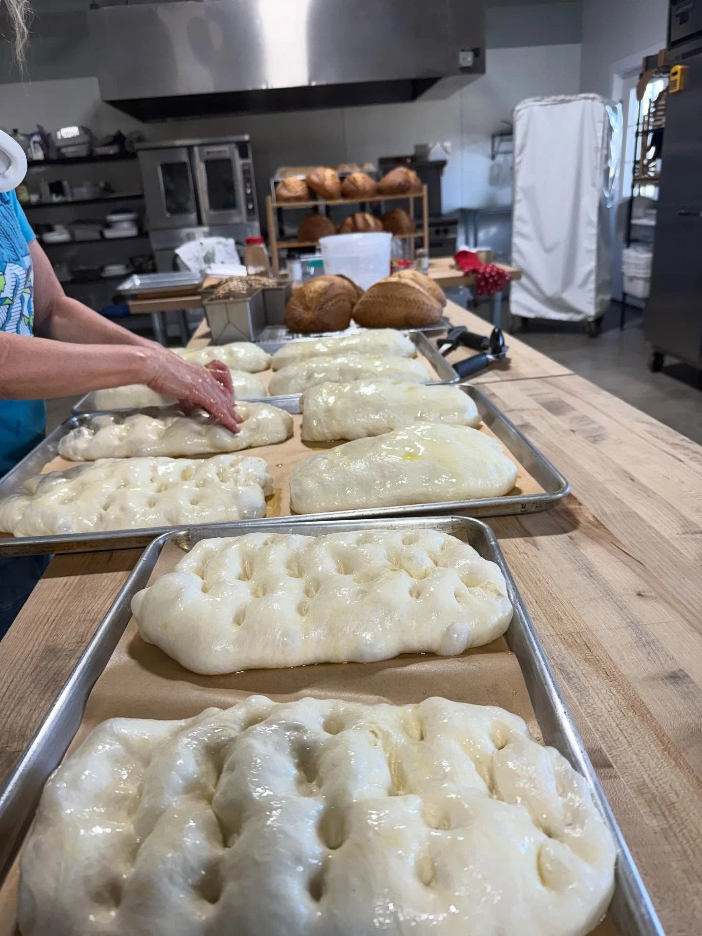 Holy Focaccia!  Did you know that @hotelpetersburg you can enjoy some of the breads from @silver.oak.farm along with a delicious meal at Shirley&rsquo;s? What are you waiting for? #buildingsilveroakfarm #locallygrownhappiness #livingthedream @pgcount